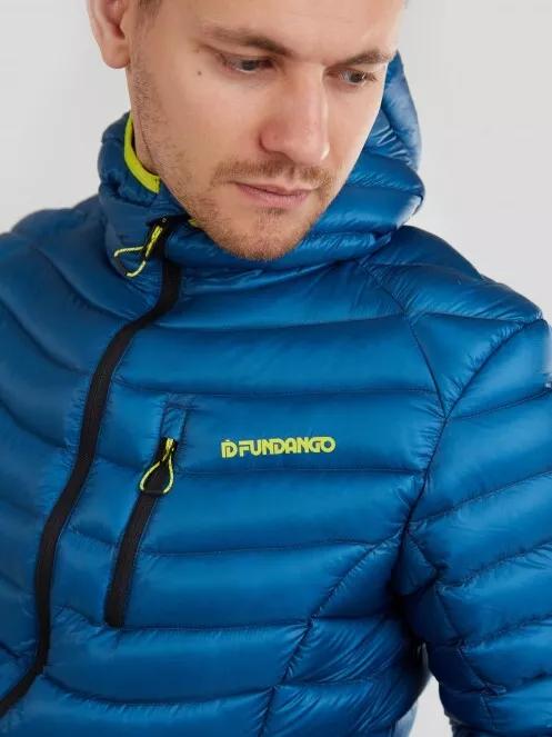 Fundango Rauris Down Jacket M férfi pehelykabát világoskék színben 4