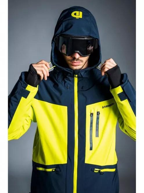 Fundango DECATUR Allmountain Jacket férfi síkabát sárga színben 2