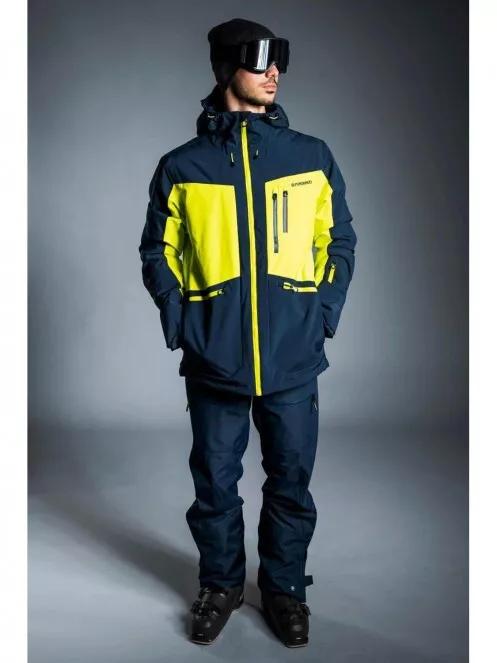 Fundango DECATUR Allmountain Jacket férfi síkabát sárga színben 3