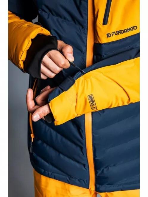 Fundango WILLOW Padded Jacket férfi síkabát narancssárga színben 7