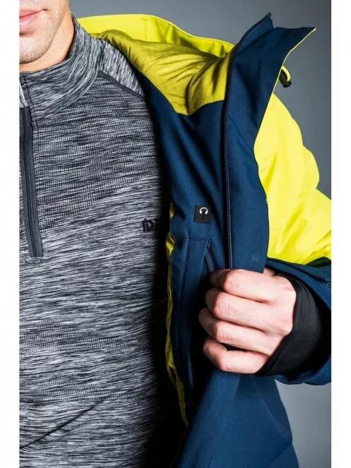 Fundango RYDER Jacket férfi síkabát sárga színben 6