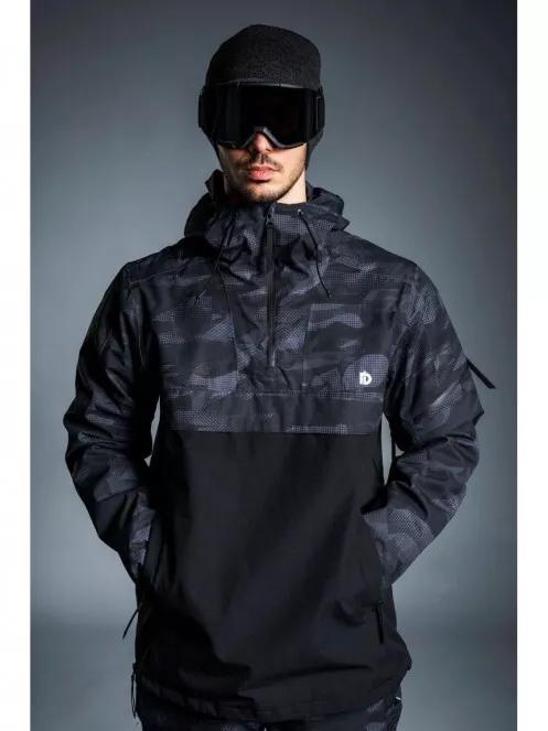 Fundango BURNABY Anorak férfi síkabát fekete színben 3