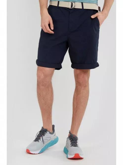 Fundango North Shore Chino Short férfi rövidnadrág sötétkék színben 2
