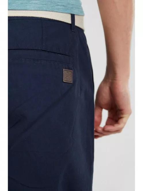 Fundango North Shore Chino Short férfi rövidnadrág sötétkék színben 4