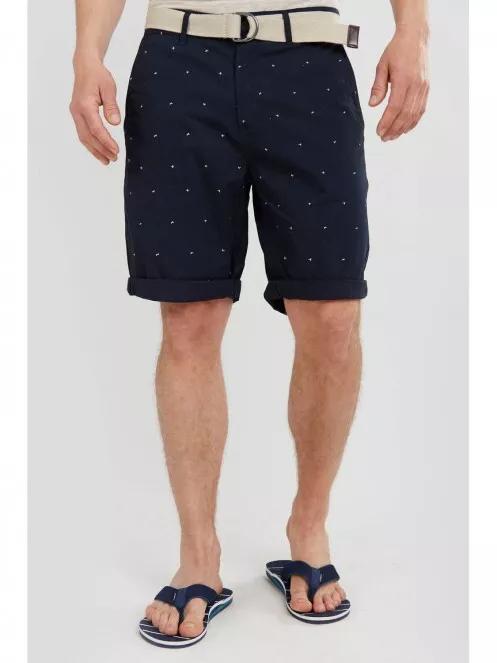 Fundango North Shore Chino Short férfi rövidnadrág sötétkék színben 2
