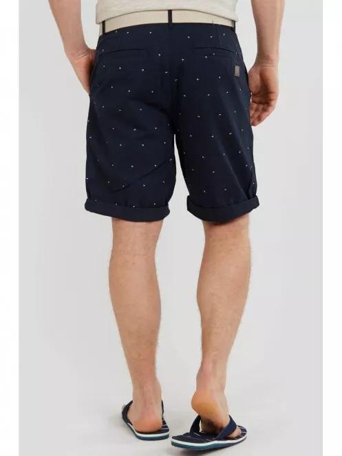 Fundango North Shore Chino Short férfi rövidnadrág sötétkék színben 3
