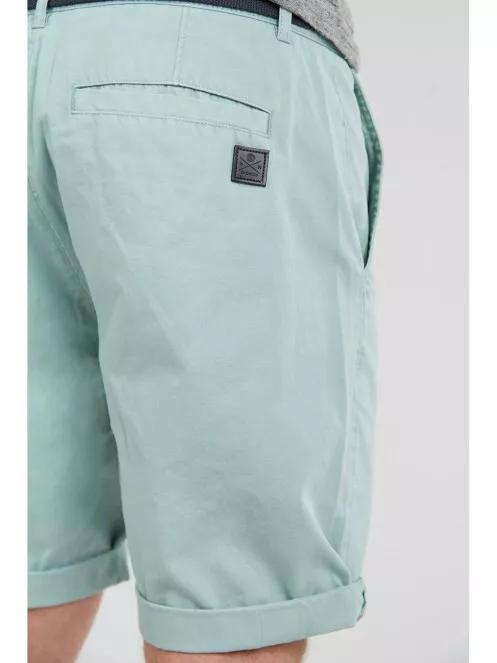 Fundango North Shore Chino Short férfi rövidnadrág zöld színben 4