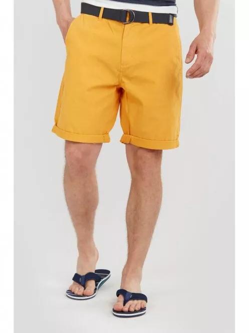 Fundango North Shore Chino Short férfi rövidnadrág sárga színben 2