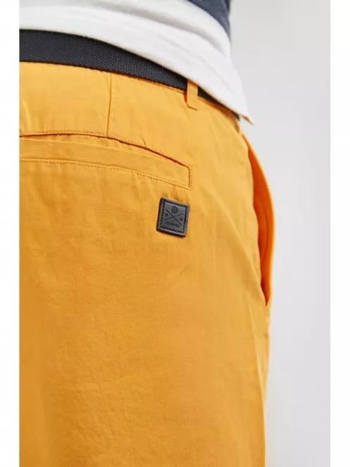 Fundango North Shore Chino Short férfi rövidnadrág sárga színben 4