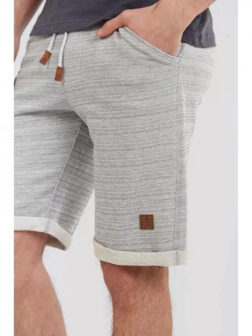 Fundango Sunny Sweatshort férfi tréning rövidnadrág szürke színben 4