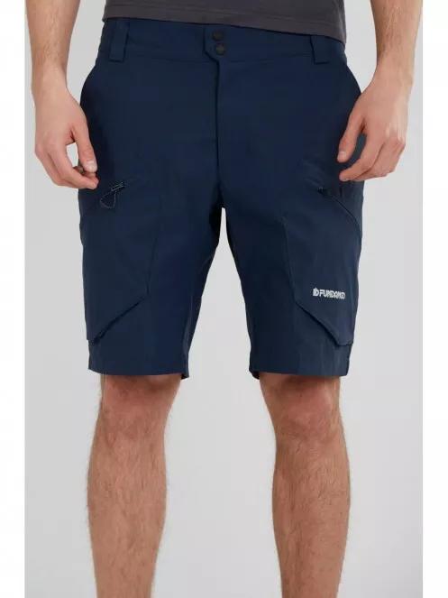 Fundango Barnet Cargo Short férfi túra rövidnadrág sötétkék színben 4