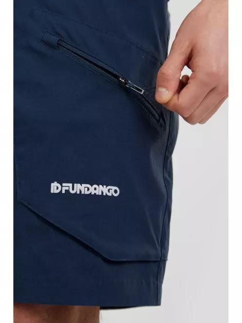 Fundango Barnet Cargo Short férfi túra rövidnadrág sötétkék színben 5