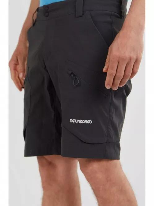 Fundango Barnet Cargo Short férfi túra rövidnadrág szürke színben 4