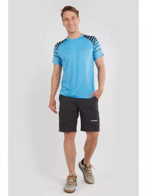 Fundango Barnet Cargo Short férfi túra rövidnadrág szürke színben 5