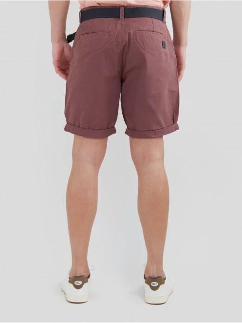 Fundango North Shore Chino Shorts férfi rövidnadrág piros színben 3