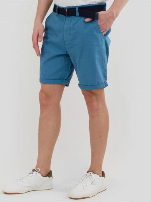 Fundango North Shore Chino Shorts férfi rövidnadrág kék színben 2