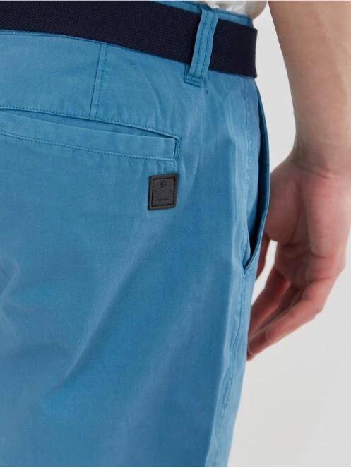 Fundango North Shore Chino Shorts férfi rövidnadrág kék színben 6