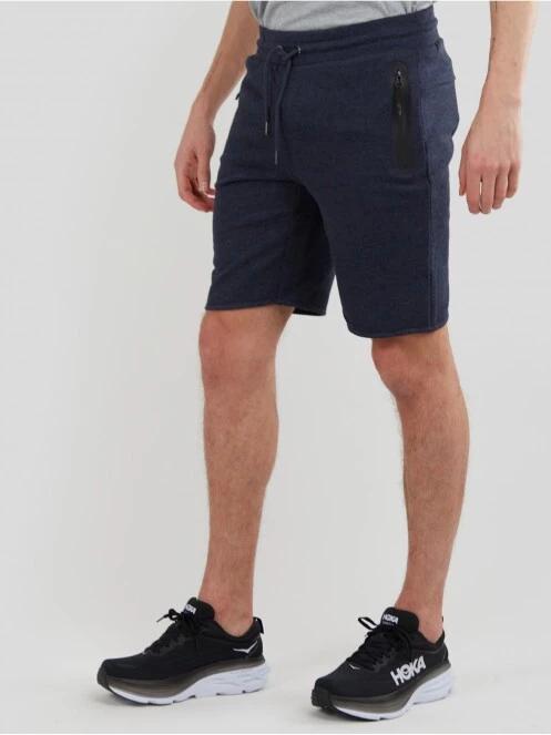 Fundango Woody Sweatshort férfi rövidnadrág sötétkék színben 2