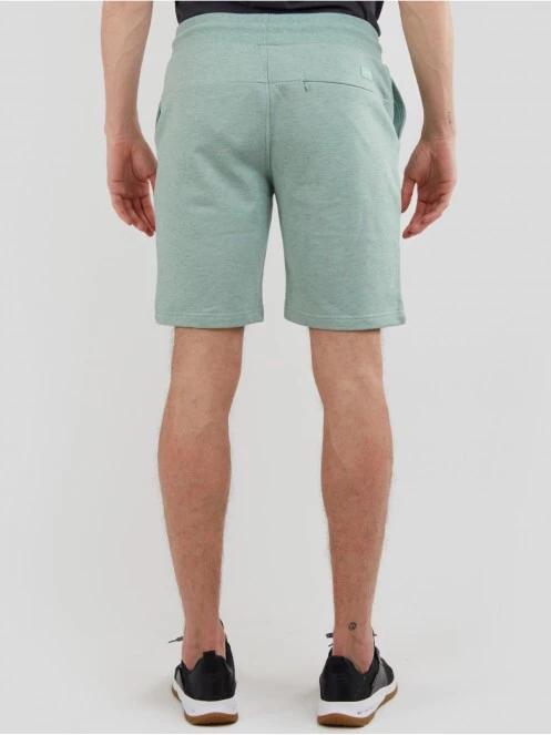Fundango Delon Sweatshort férfi rövidnadrág zöld színben 3