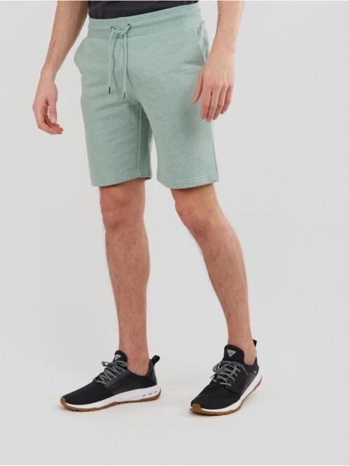 Fundango Delon Sweatshort férfi rövidnadrág zöld színben 4