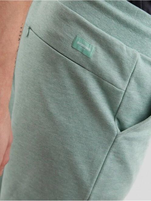 Fundango Delon Sweatshort férfi rövidnadrág zöld színben 7