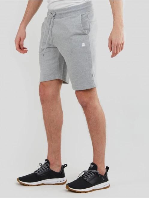 Fundango Delon Sweatshort férfi rövidnadrág szürke színben 4