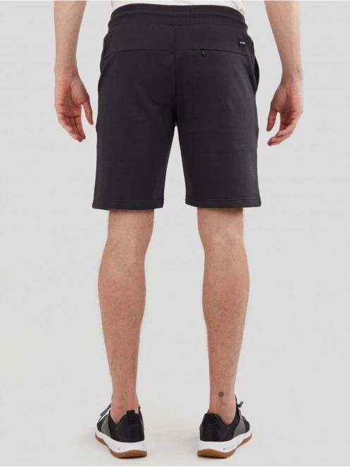 Fundango Delon Sweatshort férfi rövidnadrág fekete színben 3