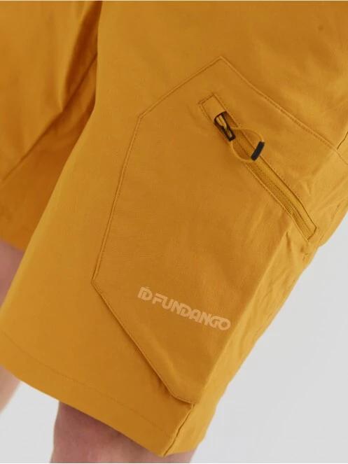 Fundango Barnet Cargo Short férfi túranadrág narancssárga színben 5