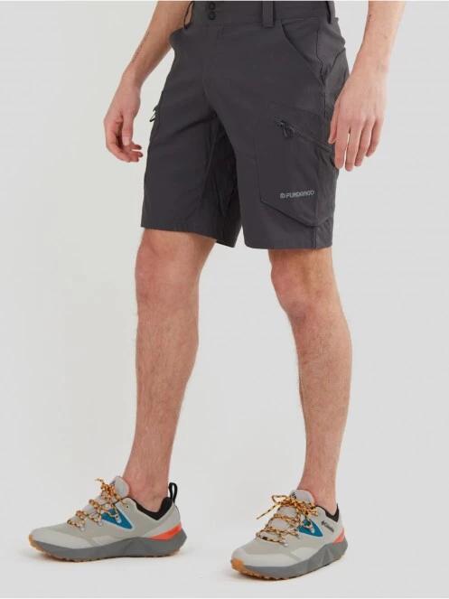 Fundango Barnet Cargo Short férfi túranadrág szürke színben 2