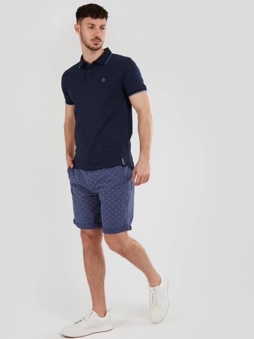 Fundango North Shore Chino Shorts férfi rövidnadrág kék színben 4