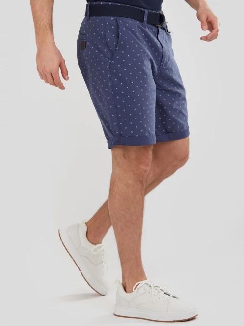 Fundango North Shore Chino Shorts férfi rövidnadrág kék színben 5