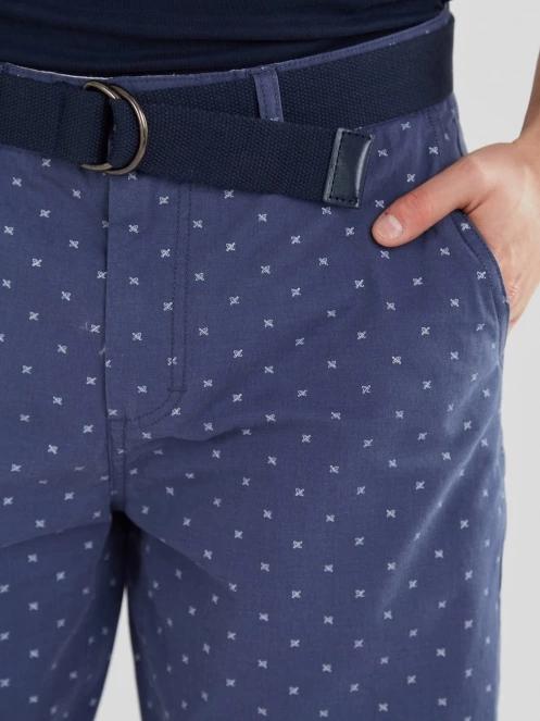 Fundango North Shore Chino Shorts férfi rövidnadrág kék színben 6