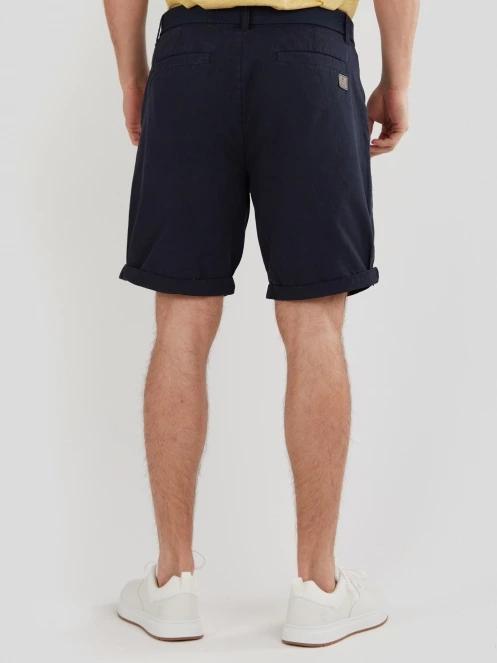 Fundango North Shore Chino Shorts férfi rövidnadrág sötétkék színben 3