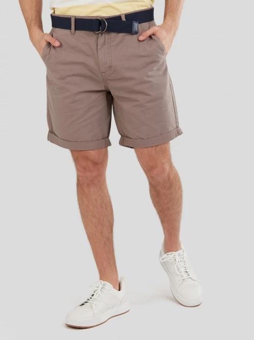 Fundango North Shore Chino Shorts férfi rövidnadrág barna színben 2