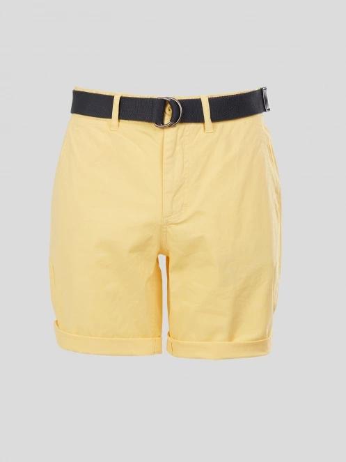 Fundango North Shore Chino Shorts férfi rövidnadrág sárga színben 5