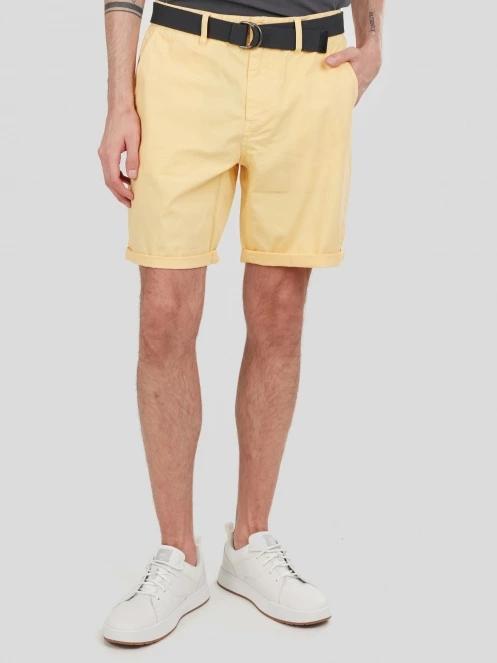 Fundango North Shore Chino Shorts férfi rövidnadrág sárga színben 2