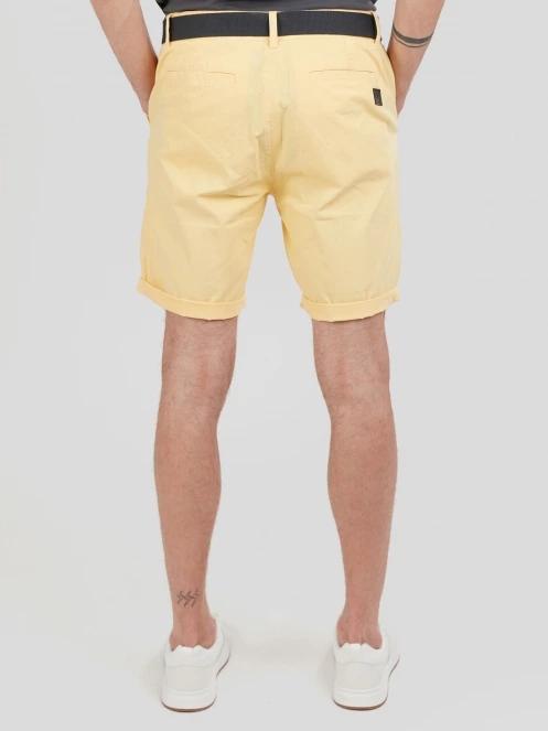 Fundango North Shore Chino Shorts férfi rövidnadrág sárga színben 3