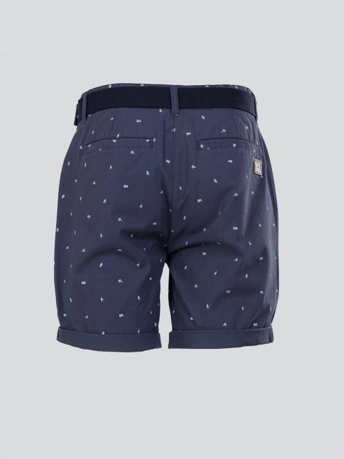 Fundango North Shore Chino Shorts férfi rövidnadrág sötétkék színben 10