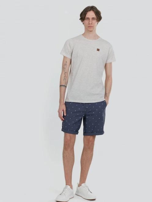 Fundango North Shore Chino Shorts férfi rövidnadrág sötétkék színben 4