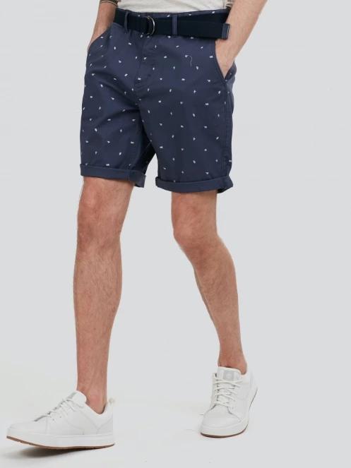Fundango North Shore Chino Shorts férfi rövidnadrág sötétkék színben 6
