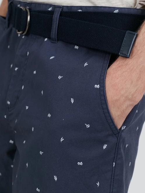 Fundango North Shore Chino Shorts férfi rövidnadrág sötétkék színben 7
