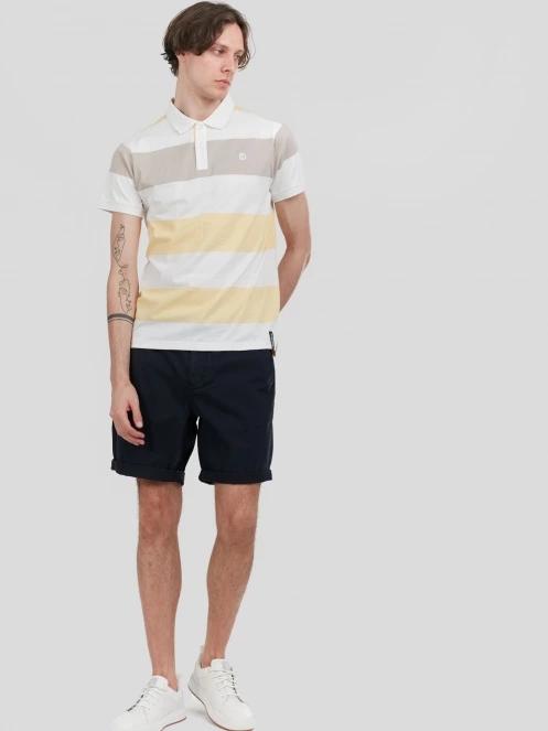 Fundango North Shore Chino Shorts férfi rövidnadrág sötétkék színben 4