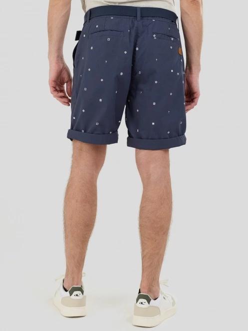 Fundango North Shore Chino Shorts férfi rövidnadrág sötétkék színben 3