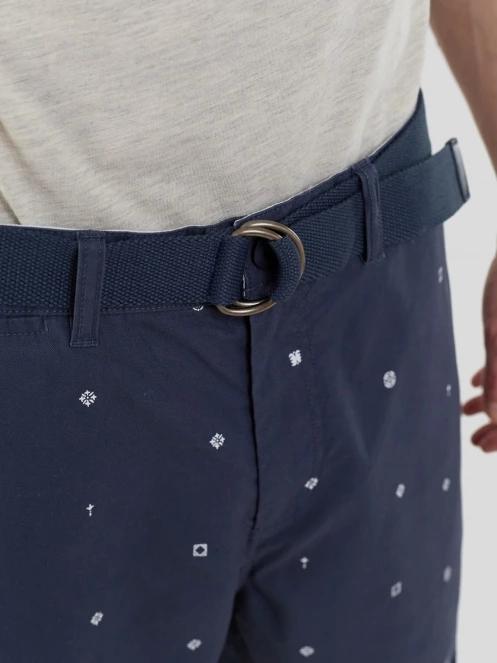 Fundango North Shore Chino Shorts férfi rövidnadrág sötétkék színben 5
