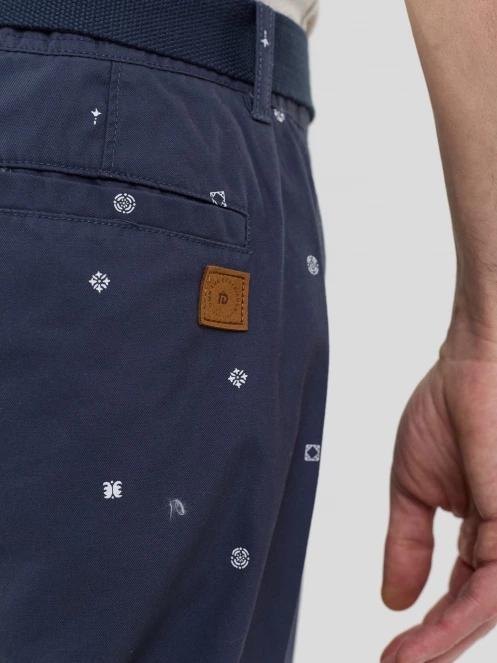 Fundango North Shore Chino Shorts férfi rövidnadrág sötétkék színben 7