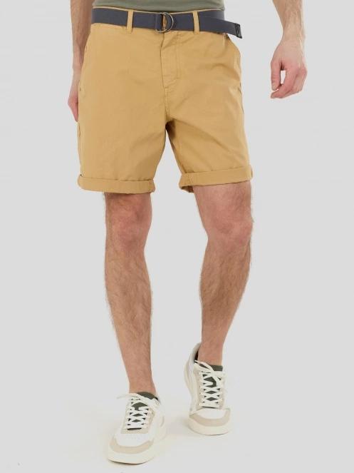 Fundango North Shore Chino Shorts férfi rövidnadrág sárga színben 2