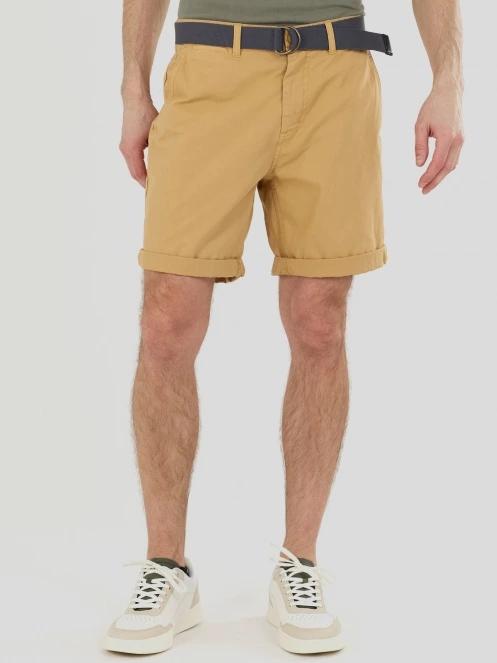 Fundango North Shore Chino Shorts férfi rövidnadrág sárga színben 5