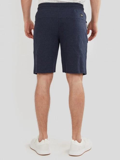 Fundango Woody Sweatshort férfi tréning rövidnadrág sötétkék színben 3