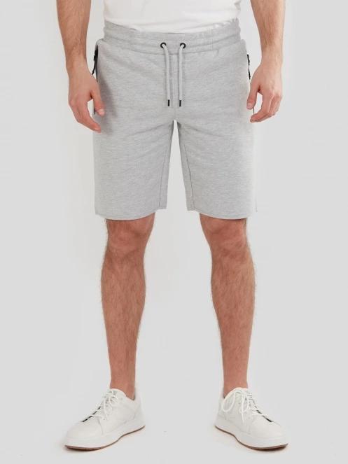 Fundango Woody Sweatshort férfi tréning rövidnadrág szürke színben 2