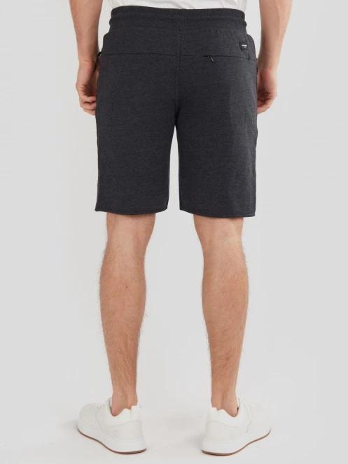 Fundango Woody Sweatshort férfi tréning rövidnadrág fekete színben 3